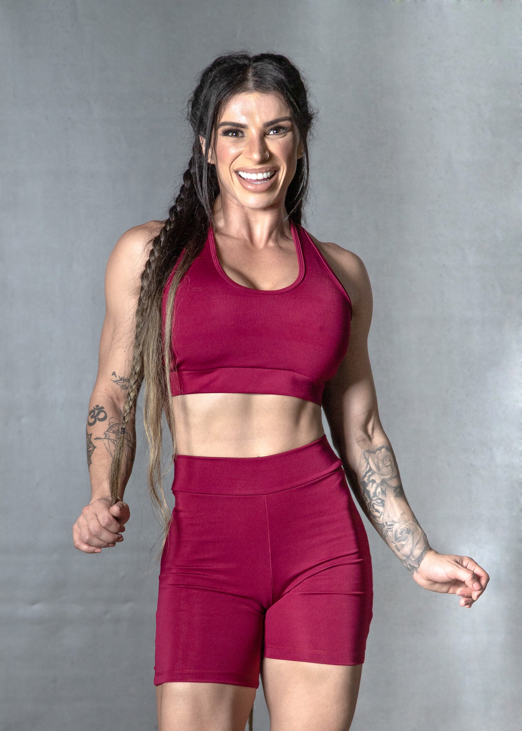Shorts Fitness Swift - Vinho