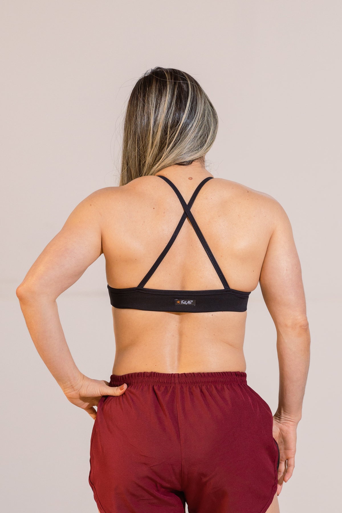 Top Fitness Academia Com Tira em Poliamida  ShapeSculpt
