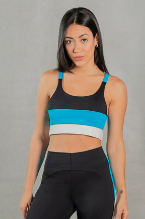 Top Fitness Academia VitalMove Top Fitness Academia em Poliamida - Azul